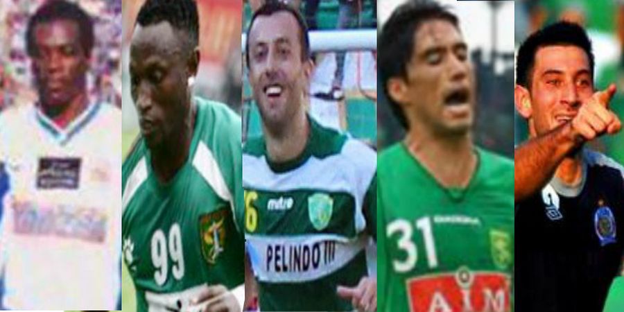 5 Pemain Asing yang Pernah Membela Persebaya dan Arema