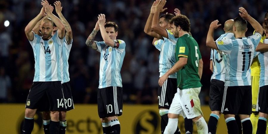 Argentina Tempati Peringkat Teratas FIFA Edisi April 2016