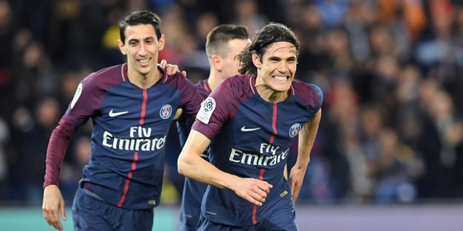 Dahsyat, PSG Bantai AS Monaco dan Kunci Gelar Juara Liga Prancis 2017-2018