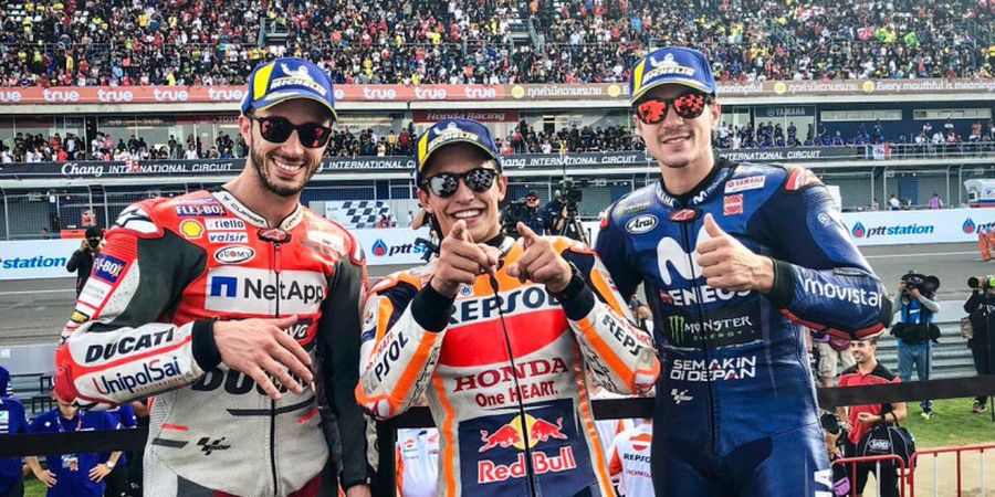 Jika Balapan Diguyur Hujan, Marc Marquez Prediksi Ducati dan Honda Tampil Beringas