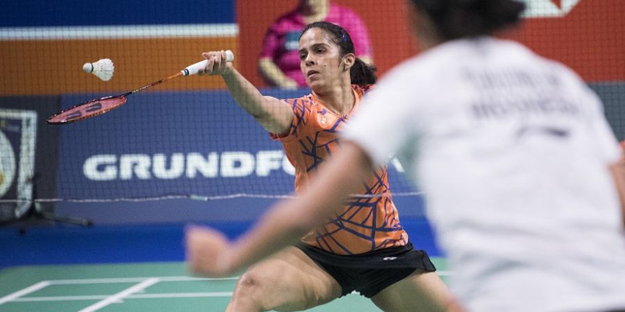 Denmark Open 2018 - Saina Nehwal Sebut Gregoria Mariska sebagai Pemain Masa Depan