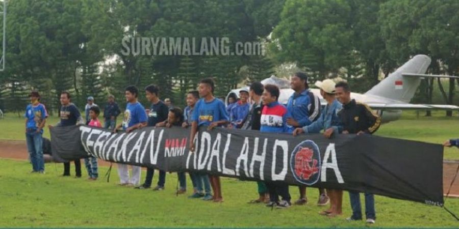 Arema FC Gelar Istighosah Bareng Anak Yatim Piatu, Aremania Harapkan Ini