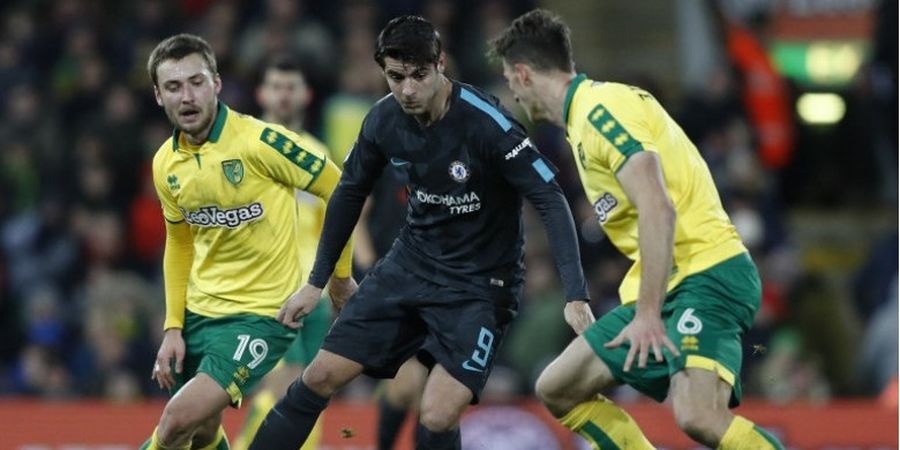 Mendominasi Penguasaan Bola, Chelsea Tidak Mampu Taklukkan Norwich City di Carrow Road