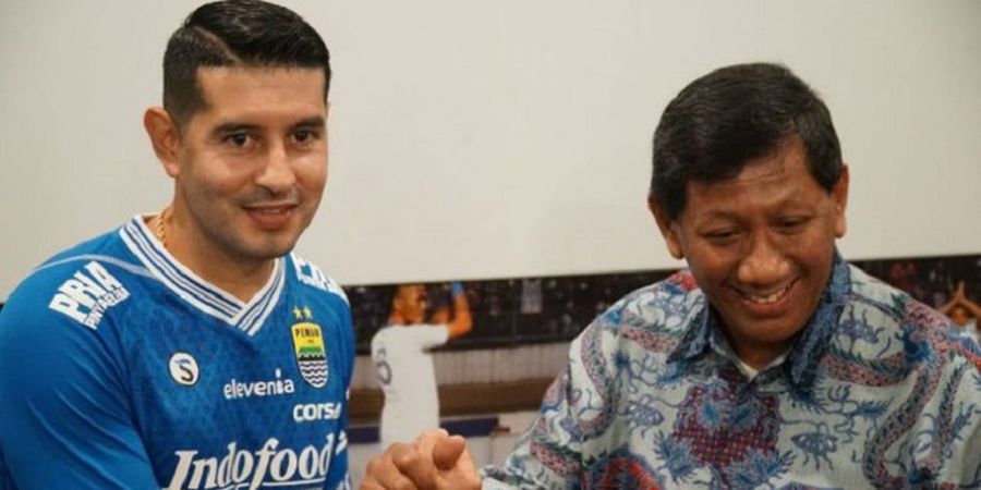 Esteban Vizcarra Siap Berduet dengan Lopicic di Persib Bandung