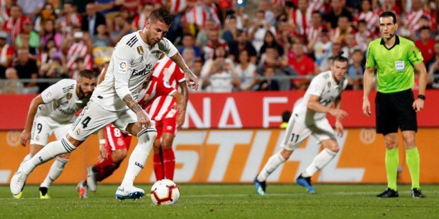 Hasil Liga Spanyol - Diwarnai 2 Penalti, Real Madrid Hajar Girona 4-1