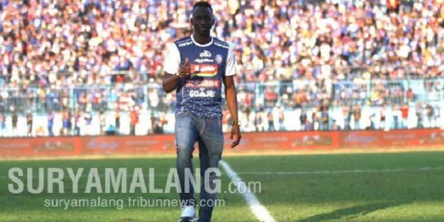 Debut Makan Konate Bersama Arema FC Tak Sepenuhnya Sempurna