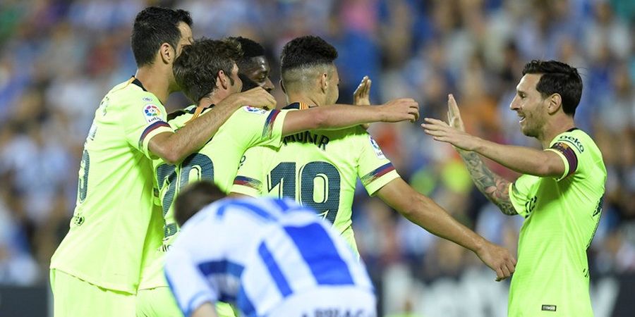 Leganes Vs Barcelona - Berkat Messi, Coutinho Cetak Gol Indah pada Babak Pertama