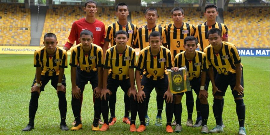 Timnas U-16 Malaysia Bantai Tajikistan Setengah Lusin Gol pada Pembukaan Piala Asia U-16