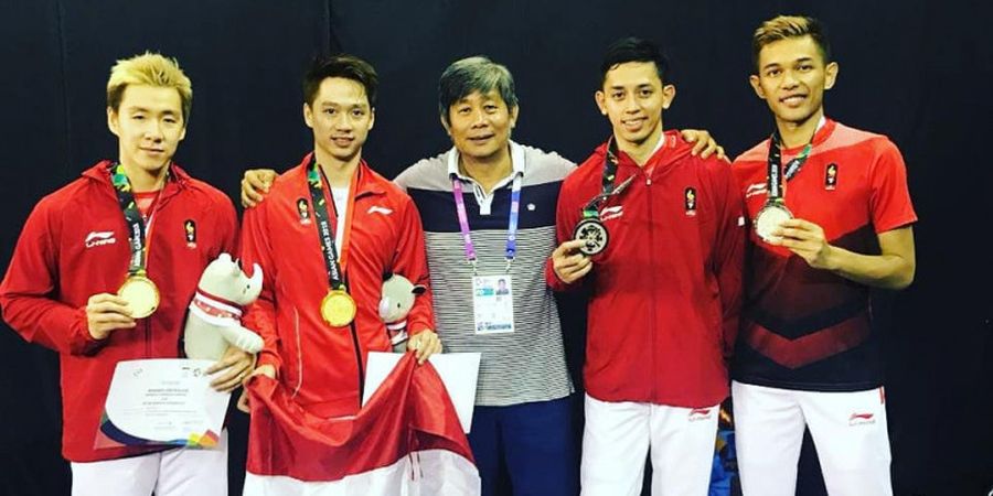 Usai Ledek Rekannya, Kevin Sanjaya Malah Jadi Korban Kejahilan Fajar Alfian