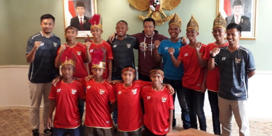 Tim Indonesia Diminta Cari Pengalaman di Piala Dunia Street Soccer 2018