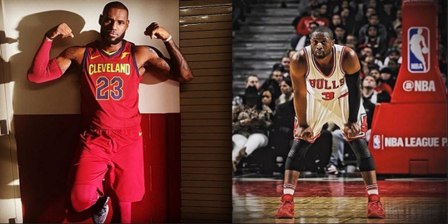 LeBron James dan Dwyane Wade Latihan Bareng walau Sudah Berbeda Tim