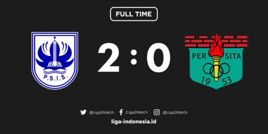 Brace Rival Lastori Bawa PSIS Semarang Kalahkan Pendekar Cisadane