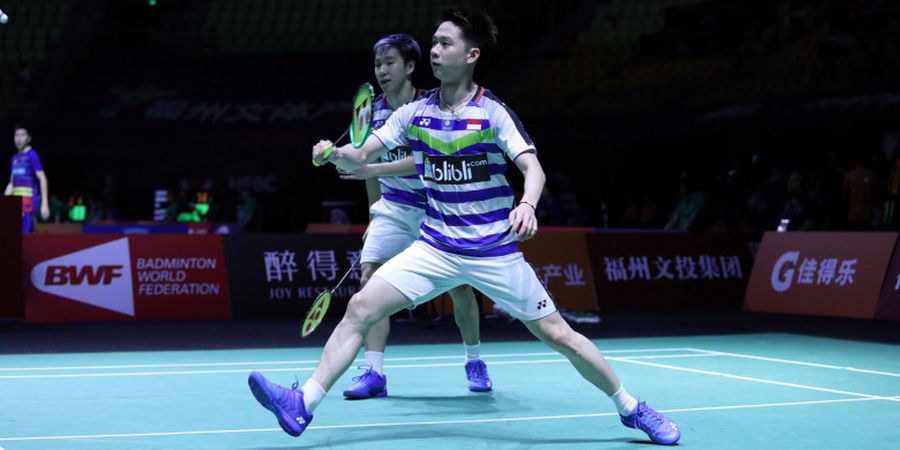 Hasil Fuzhou China Open 2018 - Marcus/Kevin Jadi Wakil Pertama Indonesia pada Semifinal