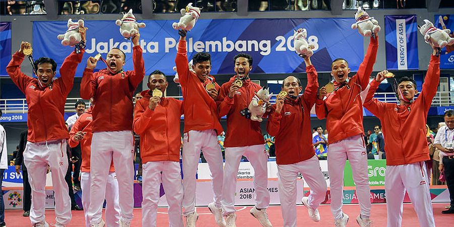 Ini Daftar Lengkap Distribusi 31 Medali Emas Kontingen Indonesia pada Asian Games 2018