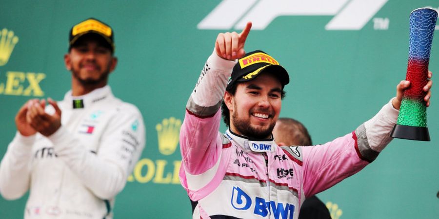 Mantap! Dianggap Hanya Beruntung pada GP Azerbaijan 2018, Sergio Perez Balas Pakai Sindiran