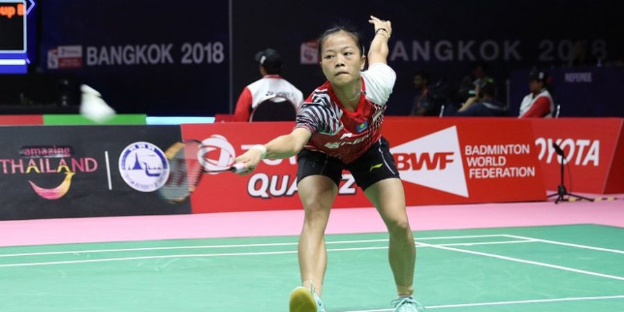 Piala Uber 2018 - Fitriani Kalah, Indonesia Tertinggal 0-1 dari Malaysia