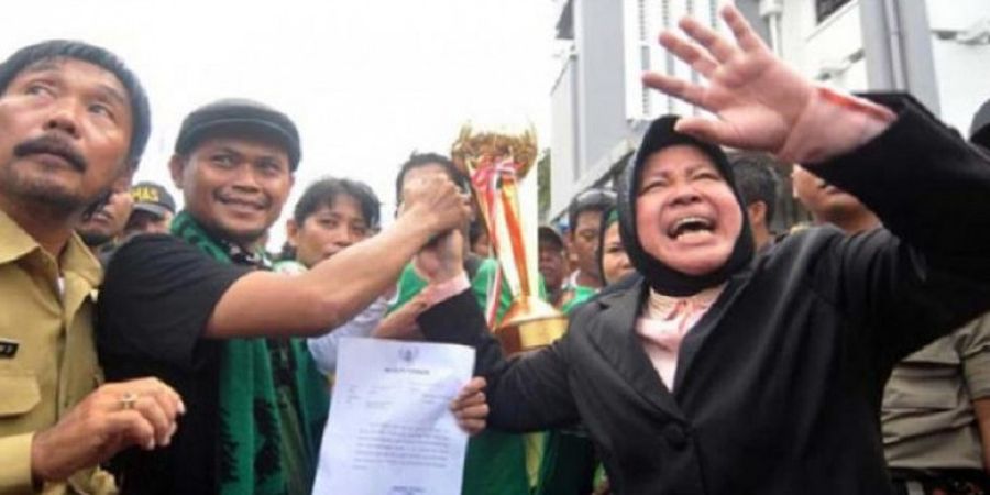 Jarang Muncul hingga Persebaya Promosi, Keberadaan Wali Kota Tri Rismaharini Dipertanyakan