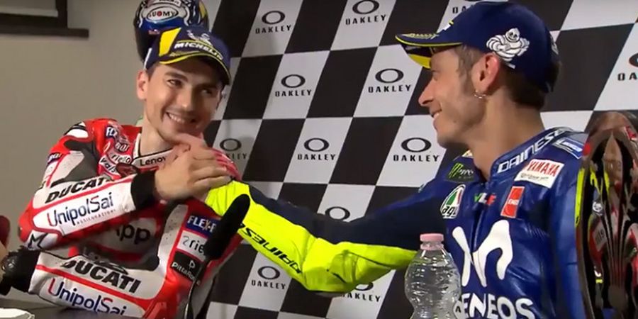 Berita MotoGP San Marino 2018 - Valentino Rossi Prediksi Jorge Lorenzo Akan Menang