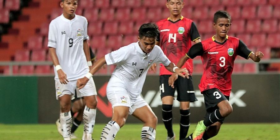 Berbeda dengan Pelatih Timnas U-19 Myanmar, Begini Sikap Pelatih Timor Leste Usai Kalah Besar dari Thailand