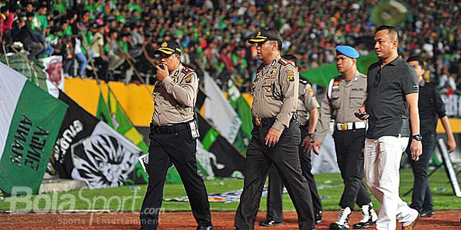 Sriwijaya FC Vs Persela Lamongan - Pengamanan Stadion Bumi Sriwijaya Diperketat