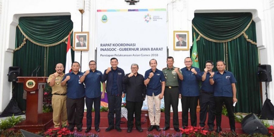 Inasgoc Tingkatkan Koordinasi dengan Jawa Barat Jelang Asian Games