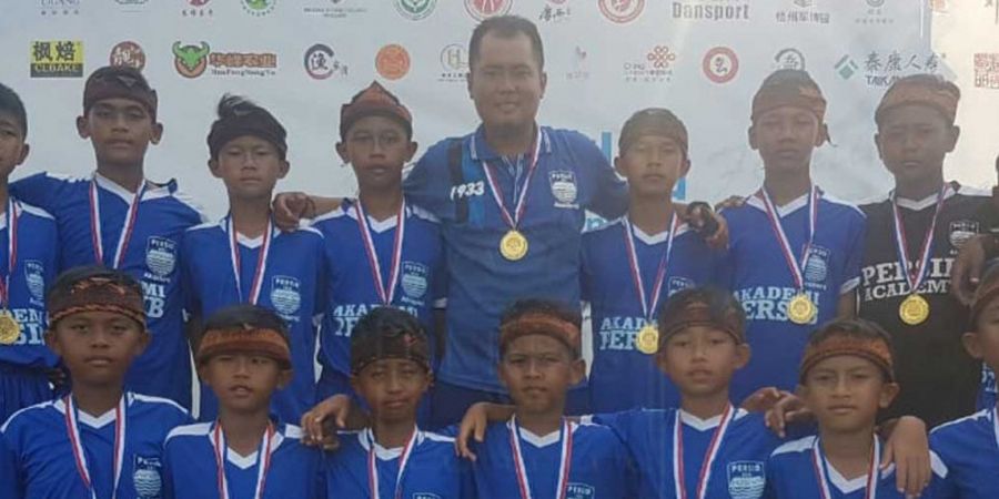 Sendi Oktavian Persembahkan Kemenangan Akademi Persib U-12 untuk Bobotoh 