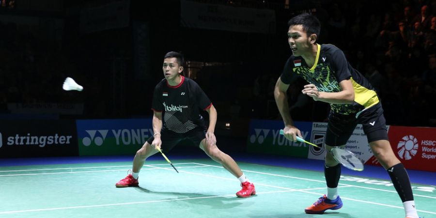 Coba Amati!  Ada Hal Ganjil Pada Fajar Alfian/Muhammad Rian di German Open 2018 