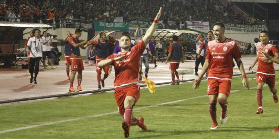 VIDEO - 4 Gol yang Lahir pada Babak Pertama PSMS Medan vs Persija Jakarta