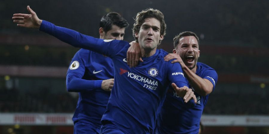 Lini Pertahanan Chelsea Tertajam pada 5 Liga Top Eropa 2017-2018