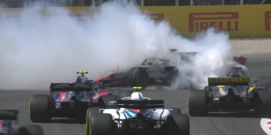 Romain Grosjean Bantah Tuduhan Pierre Gasly soal Tabrakan di GP Spanyol