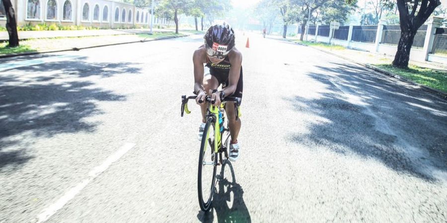 Atlet asal Jepang Ini Mampu Pertahankan Posisi Tiga Besar di Kejuaraan Duatlon Powerman 2018 