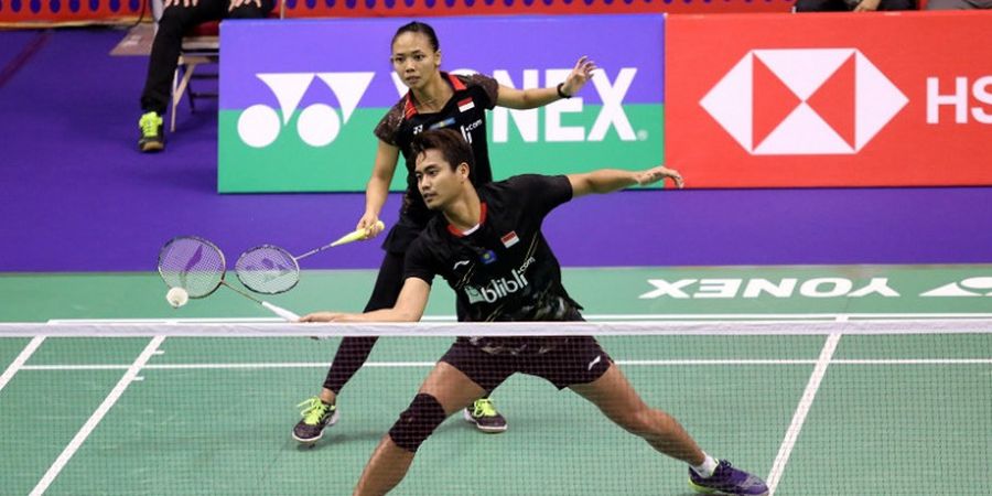 Cedera di India, Della Destiara Haris Batal Berduet dengan Tontowi Ahmad di Korea Masters 2018