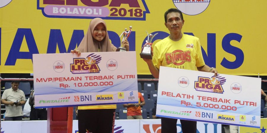 Grand Final Proliga 2018 - Tampil Gemilang, Inilah Pemain Terbaik Putra dan Putri Musim 2018