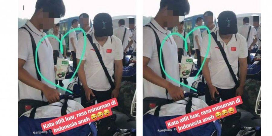 Viral Atlet China Diduga Tak Sengaja Minum Santan, Netizen Sampai Bilang Begini