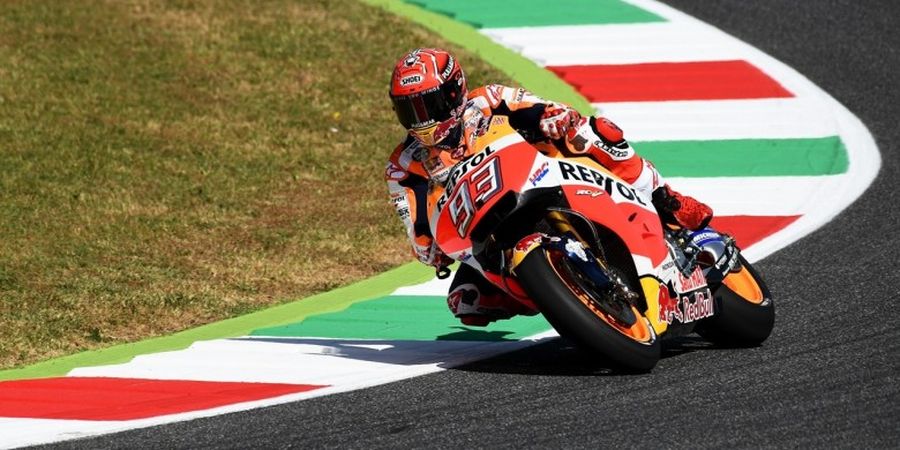 Meski Terjatuh, Marc Marquez Jadi yang Tercepat dalam Tes Tak Resmi di Sirkuit Mugello