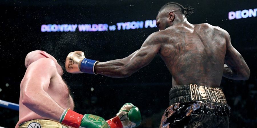 2 Kali Jatuhkan Tyson Fury, Deontay Wilder Siap Lakoni Laga Ulang