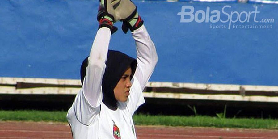 Kiper Cantik Berhijab Ini Berpeluang Jadi Andalan Indonesia pada Asian Games 2018