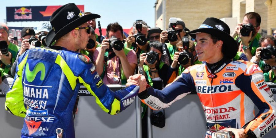 Valentino Rossi Terlempar dari 100 Atlet Terpopuler pada 2018, Bagaimana dengan Marc Marquez?