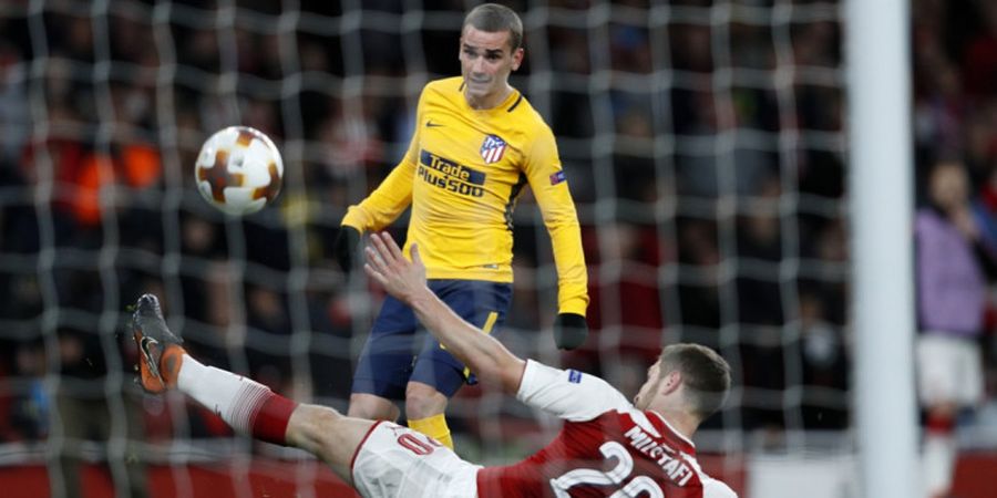 Arsenal Vs Atletico Madrid - 80 Menit Melawan 10 Pemain, Arsenal Harus Puas Main Imbang