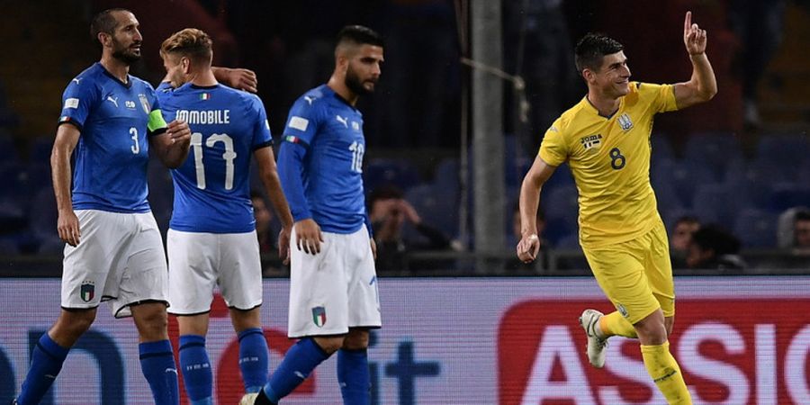 Ditahan Imbang Ukraina, Timnas Italia Ulangi Sejarah Kelam Berusia 93 Tahun