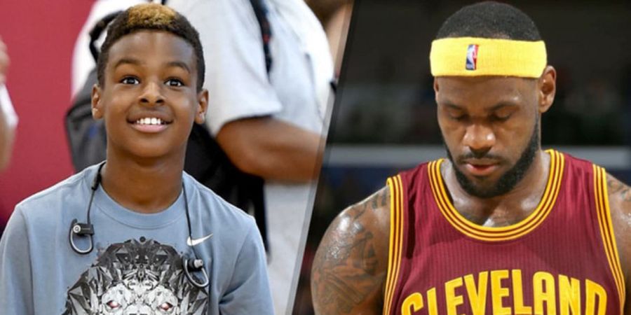 VIDEO - Anak LeBron James Tampil Hebat Kala Satu Tim dengan Pemain NBA