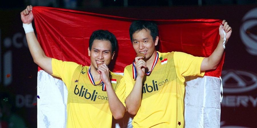 Rekor Sempurna Ahsan/Hendra pada Kejuaraan Dunia 9 Tahun Silam