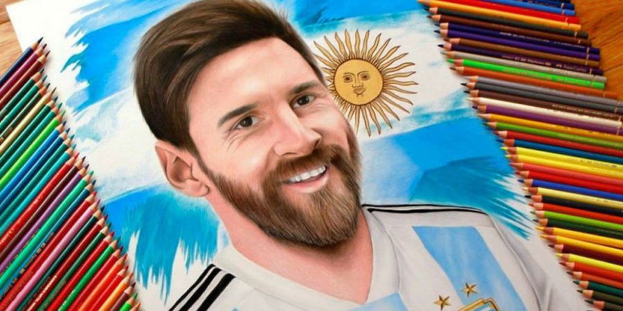 Wow! Mahakarya Pria Nepal Ini Sempat Curi Perhatian Lionel Messi