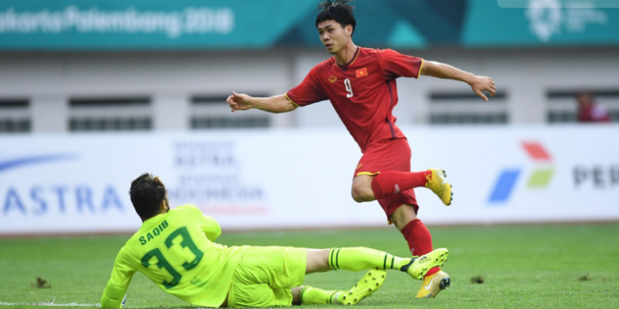 Sepak Bola Asian Games 2018 - Timnas U-23 Vietnam Taklukan Nepal Dua Gol Tanpa Balas