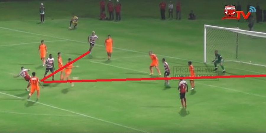 VIDEO - Berbau Tiki-taka, Ini Cuplikan Gol saat Madura United Tak Beri Ampun Klub asal Singapura