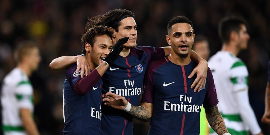 Rennes Vs Paris Saint-Germain - Starting Line-up Kedua Tim, Edinson Cavani Tak Nampak