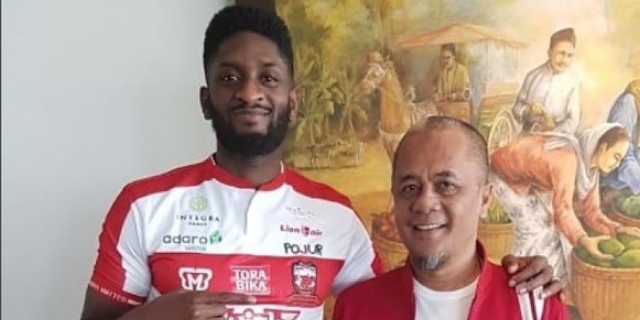 Madura United Resmi Datangkan Striker Eks Liga Perancis