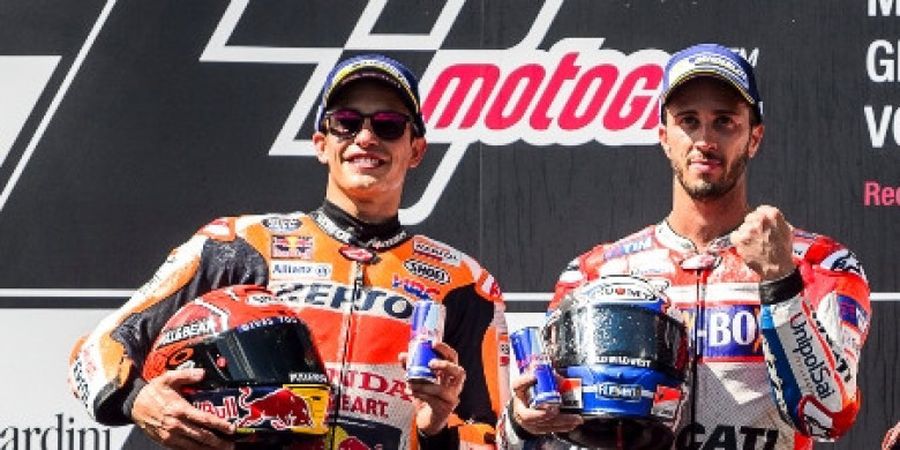 Mengharukan, Begini Hubungan Marc Marquez dan Andrea Dovizioso Usai GP Austria