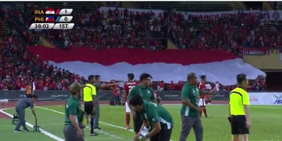 Mengintip Kembali Keriuhan Stadion Shah Alam di Laga Indonesia Vs FIlipina oleh Suporter Garuda