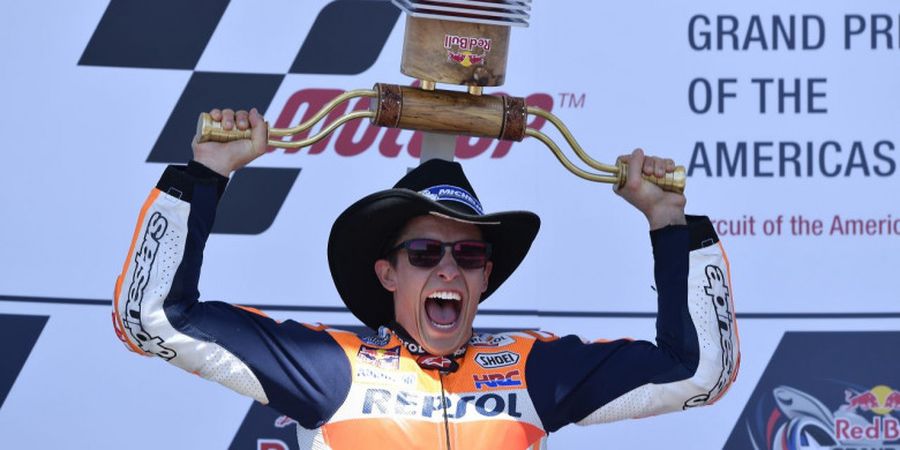 Jitu! Marc Marquez Rela Ubah Strategi demi Memenangkan MotoGP Americas 2018